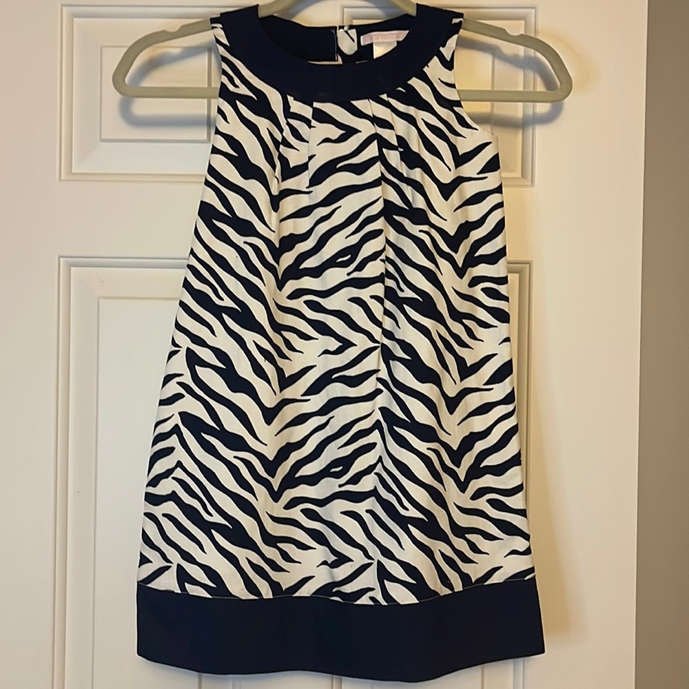 Janie and Jack size 6, zebra print dress, NWT